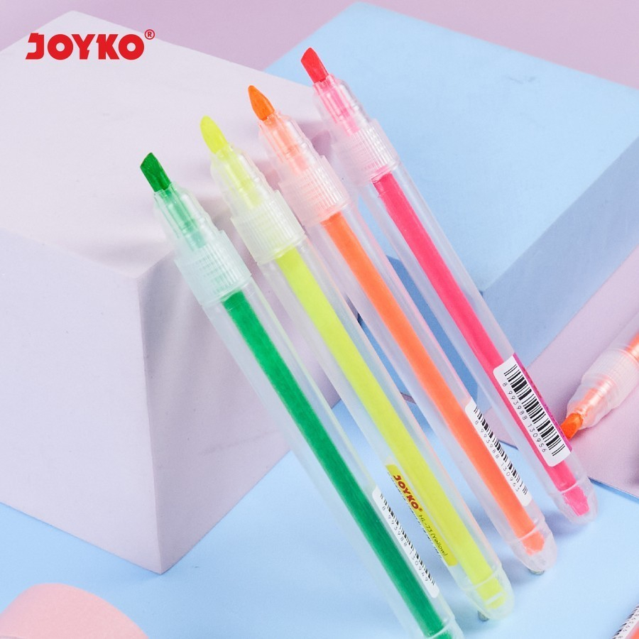 HIGHLIGHTER NEON MODEL PEN HL 73-76 PENANDA STABILO JOYKO