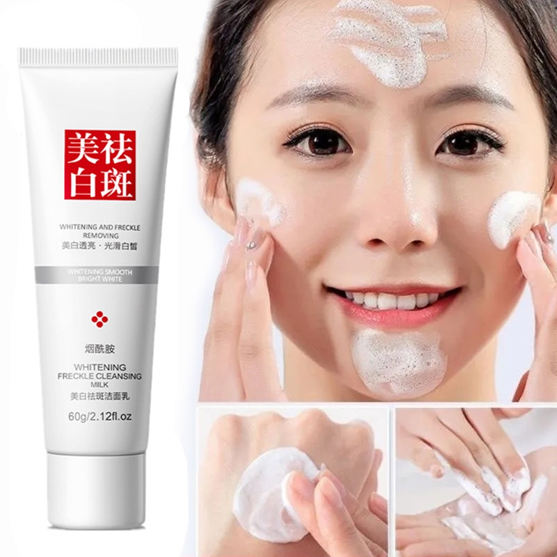 BPOM【COD+Spaylater】100% SK versi baru Original Whitening Cleanser sesuai semua skin Sabun Cuci Muka 