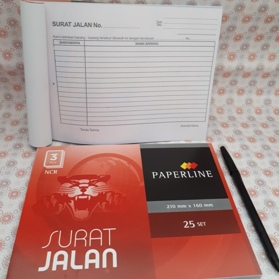 BUKU SURAT JALAN PAPERLINE BESAR 3 PLY