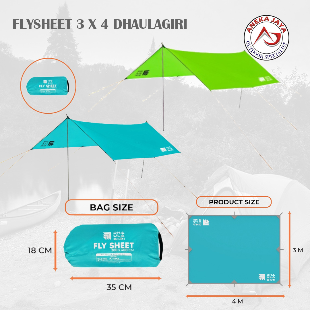 FLYSHEET 3 X 4 M DHAULAGIRI