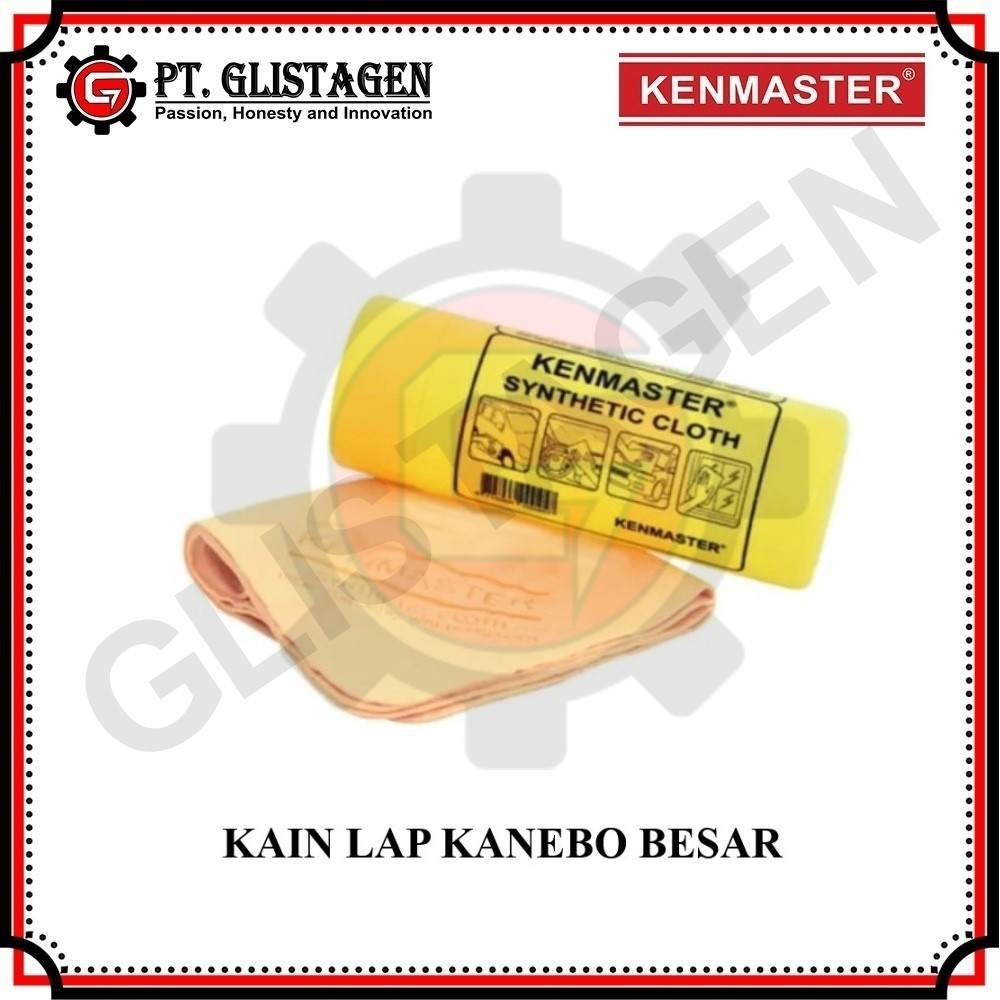 Kain Lap Kanebo / Lap Chamois / Synthetic Cloth Yellow Box Jumbo KENMASTER