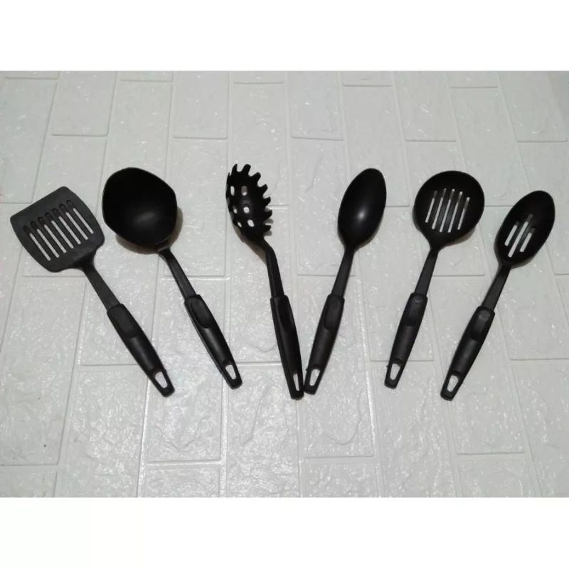 SENDOK. SPATULA SUTIL ALAT MASAK 1 SET DAPUR ISI 6PCS MURAH PREMIUM IMPORT MURAH