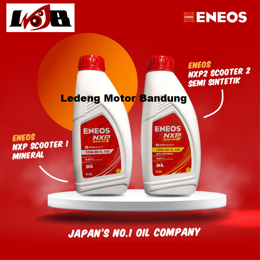 Eneos NXP Scooter 10W30 SL MB Oli Motor Matic 800ml