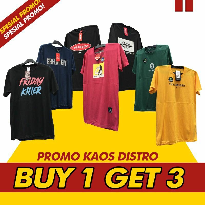 PAKET 100RIBU DAPAT 3 KAOS JUMBO PREMIUM