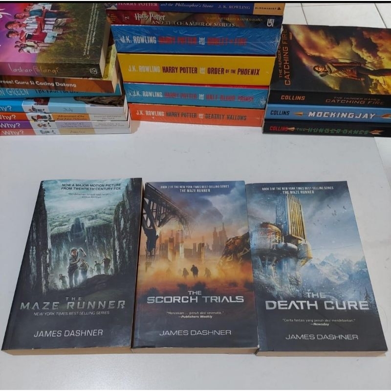 novel the maze runner series