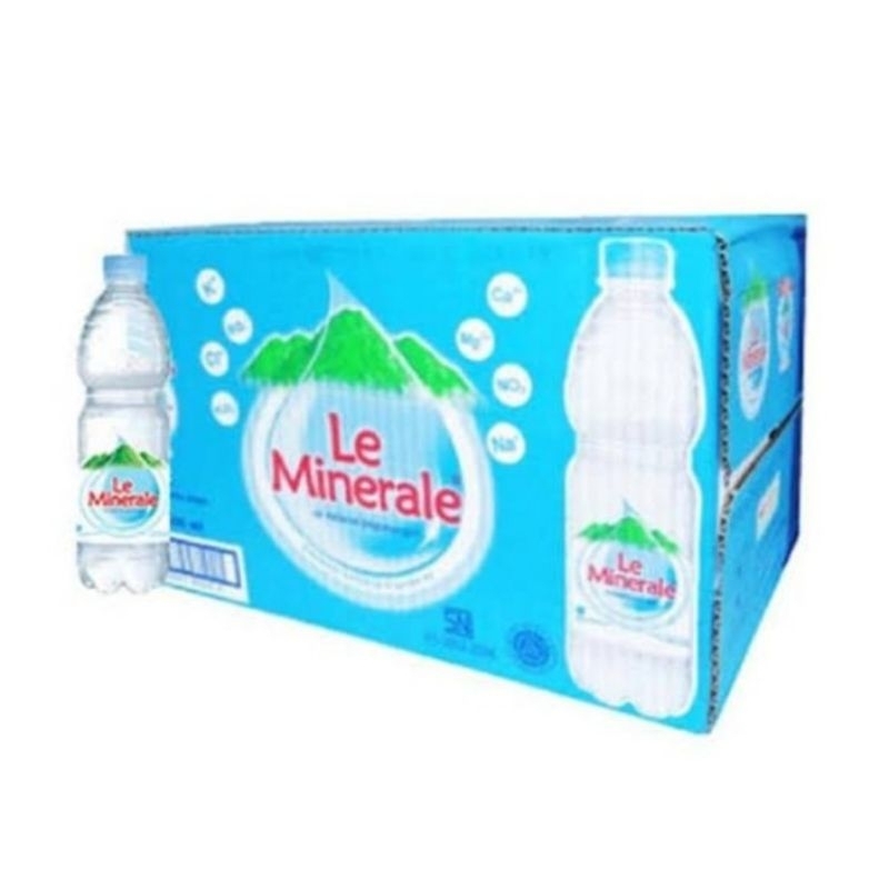 

LE MINERALE 600ml 1 karton isi 24 (KHUSUS PENGIRIMAN INSTAN)