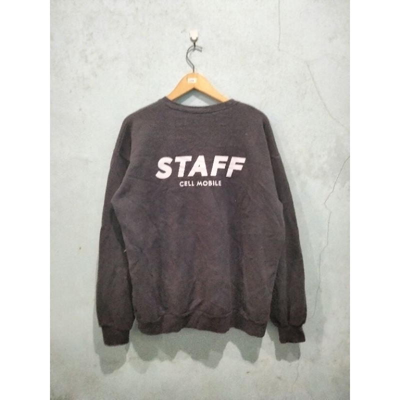 crewneck oversize staff gemoy