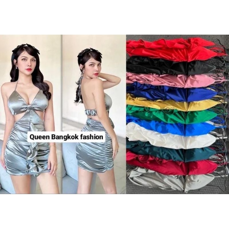 Premium Mini Dress satin / Korean Mini dress