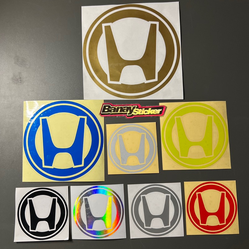 Sticker Stiker Logo HONDA Cutting