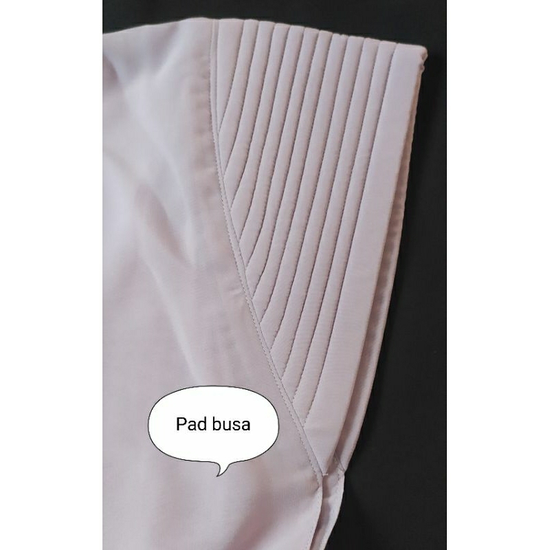 TERPOPULER Jilbab Khimar Sifon Arab/ Chiffon silky Dua Layer Model Klasik by Hijab Muslimah