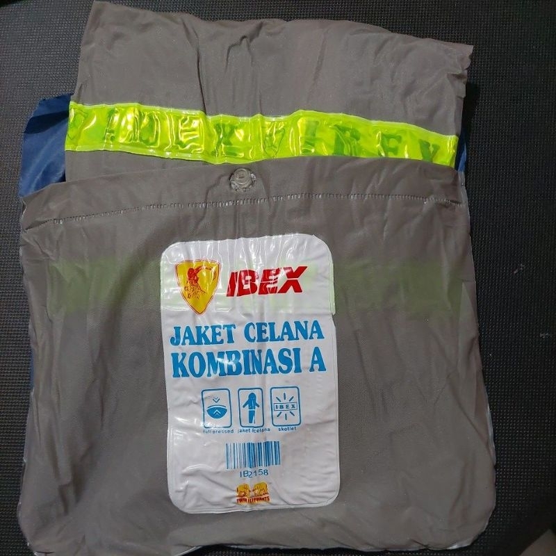 Mantel / Jas hujan baju celana Ibex