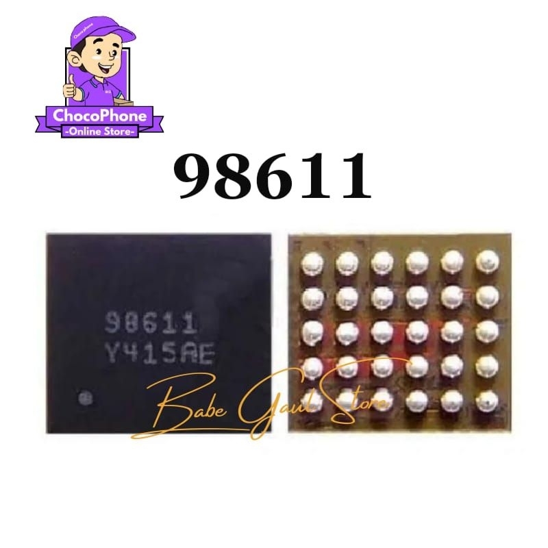 IC DISPLAY 98611 SAMSUNG GRAND 3 J7 PRIME ORIGINAL NEW TESTED LIGHT LAMPU