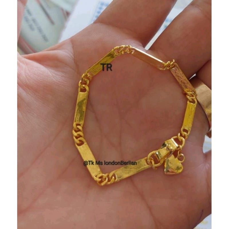 Acc Gelang Emas 24K Kadar 99,99%