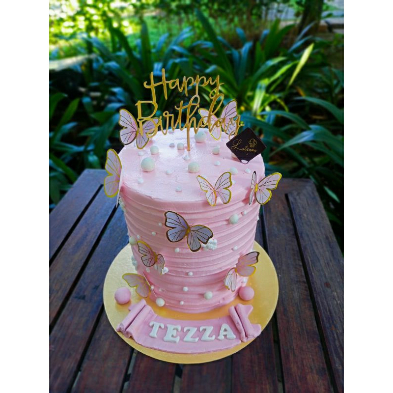 korean cake birthday cake viral kue ulang tahun cake Kupukupu korean cake kekinian kado ultah