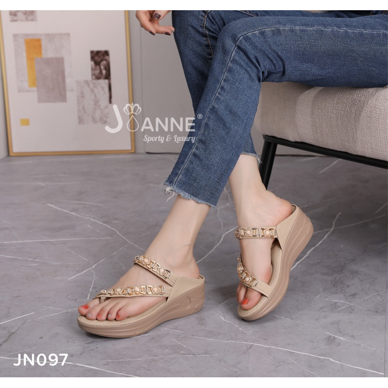 [ORIGINAL] JOANNE Wedges Sandals Sepatu Wanita #JN097