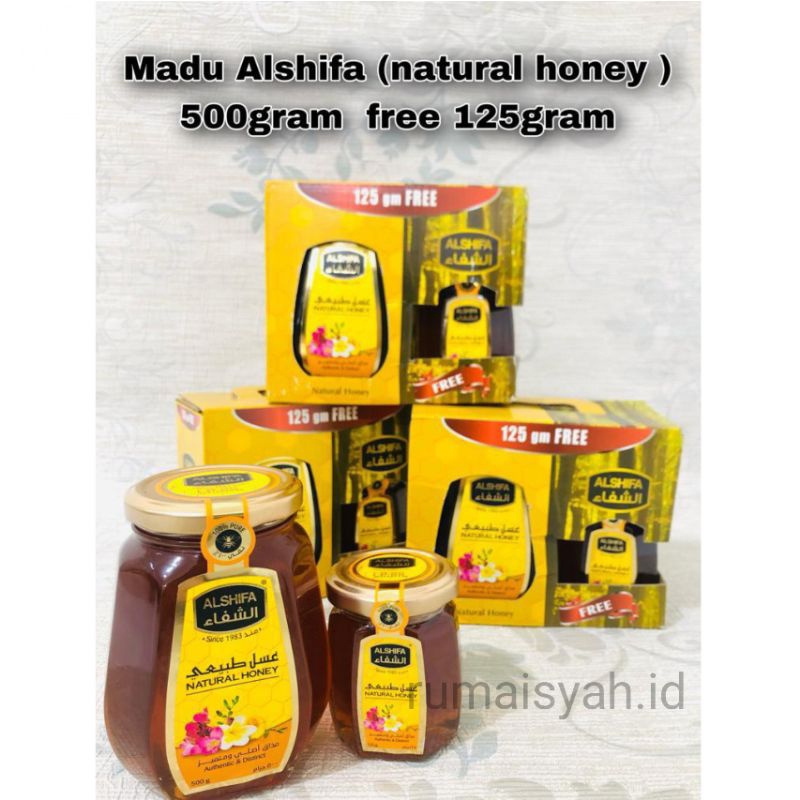 

Madu AlShifa (Natural Honey) 500 gr free bonus 125 gr