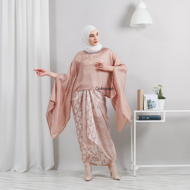 set batwing almira viscose premium