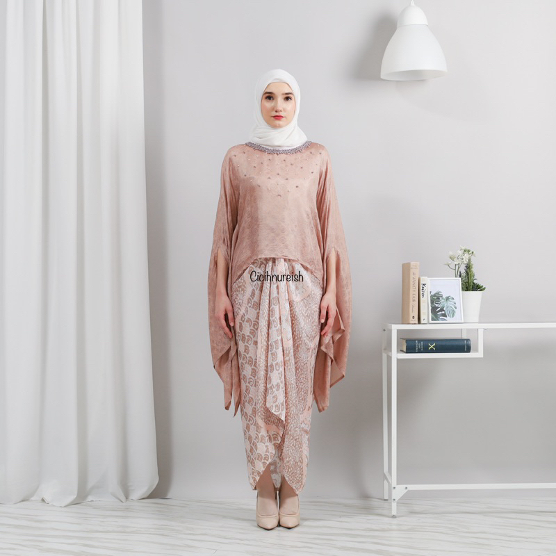 set batwing almira viscose premium