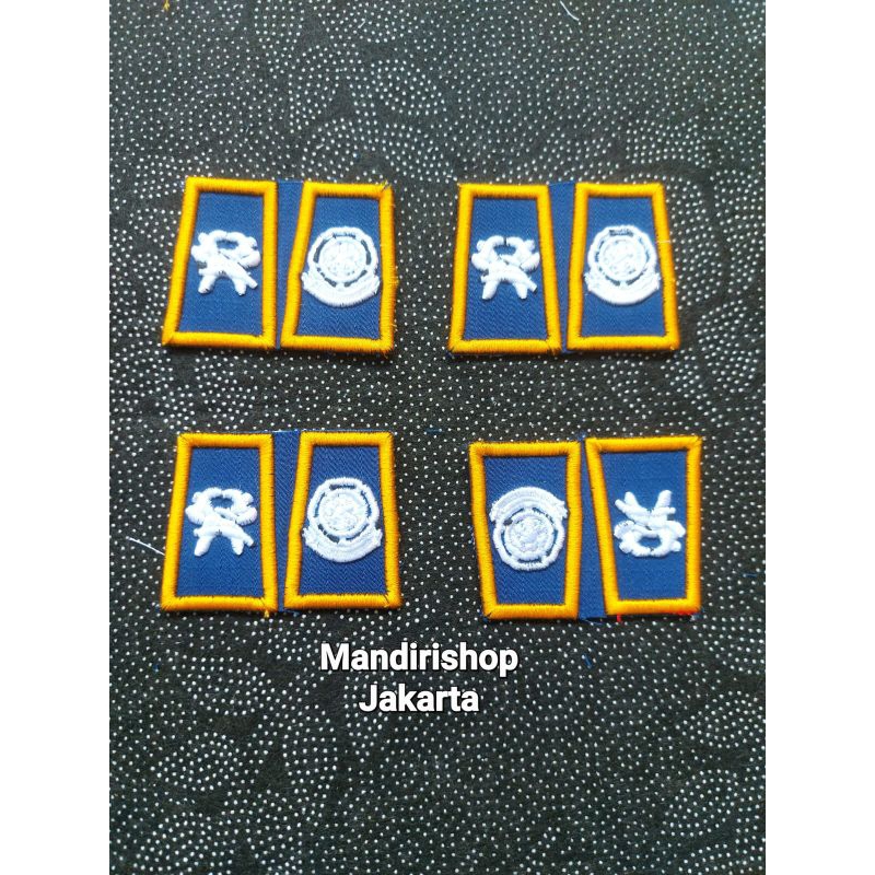 PANGKAT SMA PUTIH PEMADAM DAMKAR BORDIR TIMBUL