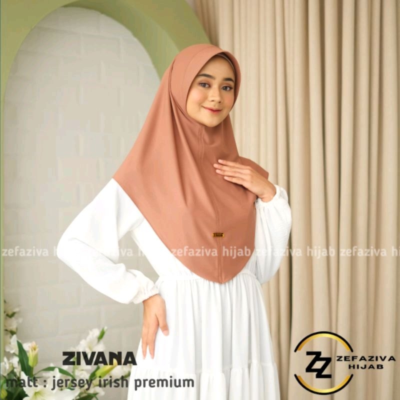 Zivana bergo hamidah jilbab instan kerudung jersey by zefaziva hijab