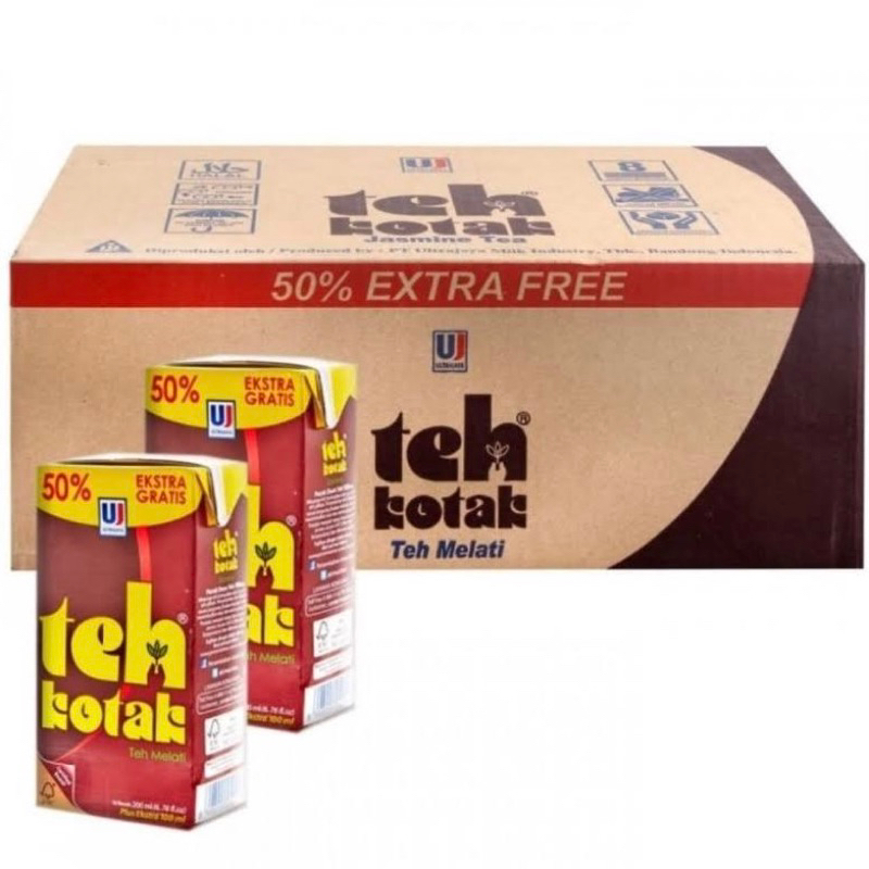 

Teh Kotak 300ml (Isi 24/Karton) (2 Varian Rasa)