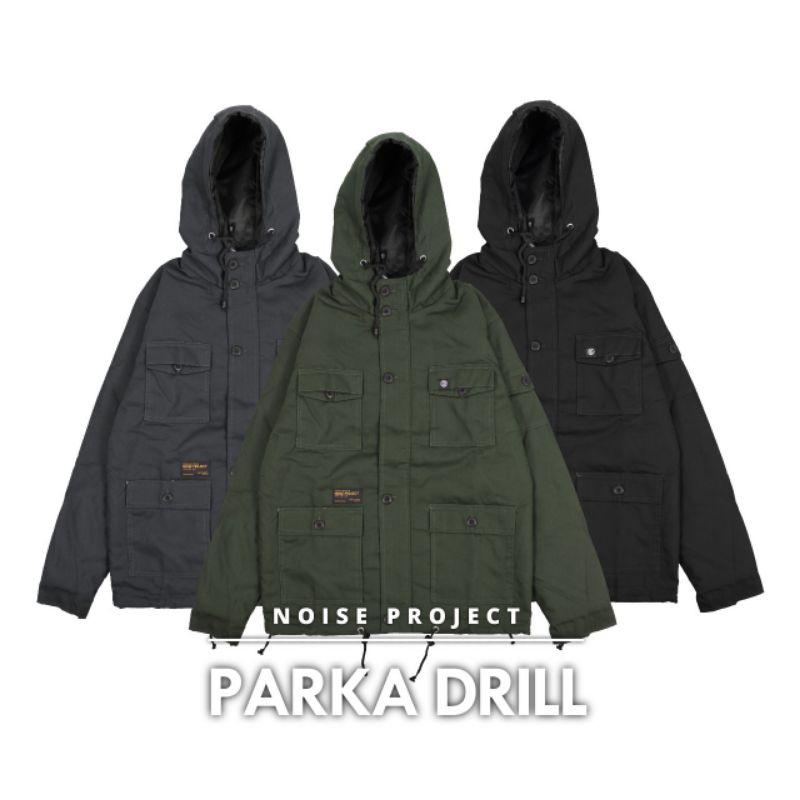 JACKET PARKA DRILL WOLVPACK NOISE PROJECT