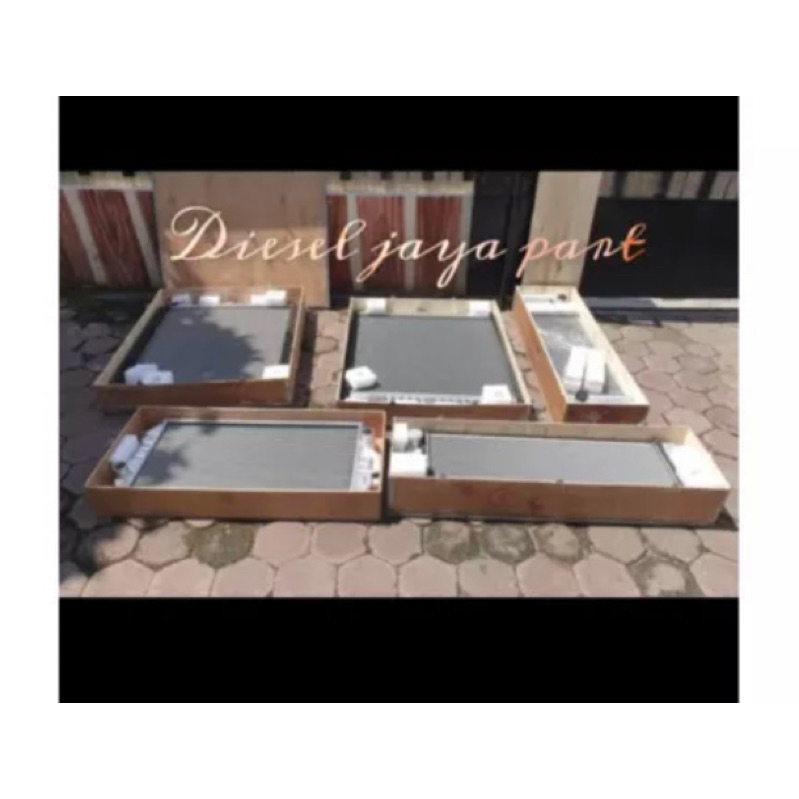 radiator sh210-6 sh210 6 sh210-5 import tebal