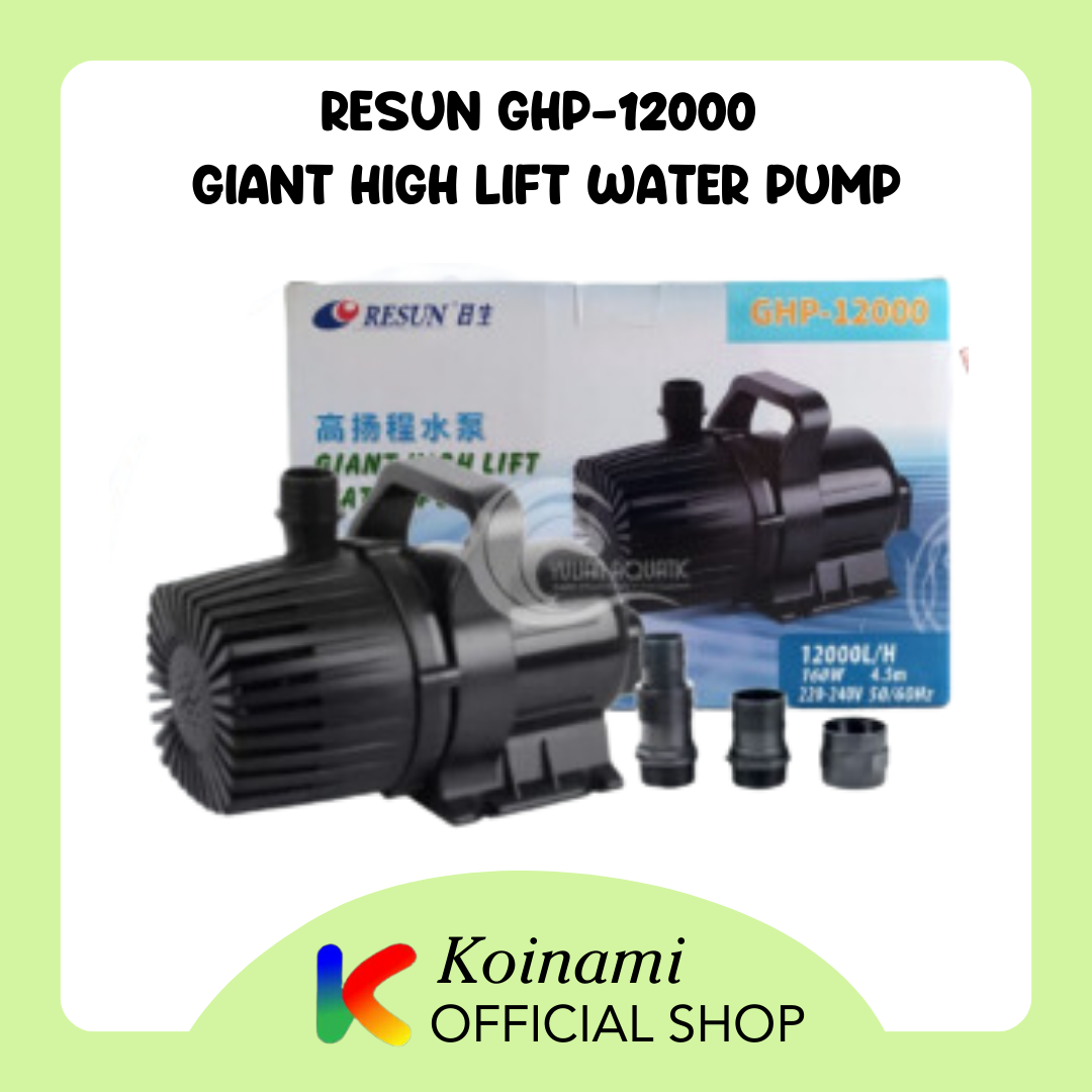 Resun GHP-12000 Giant High Lift Water Pump / Pompa Celup