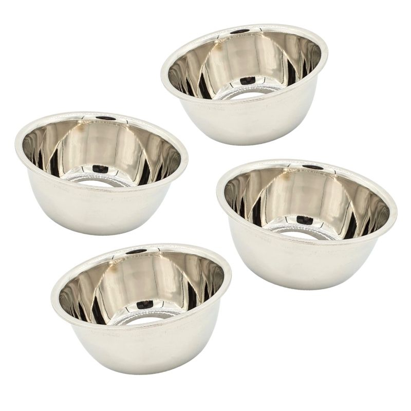 Baskom Stainless / Baskom Tinggi / Mixing Bowl Serbaguna Stainless Premium High Quality Anti Karat 1Set Medium 4Pcs