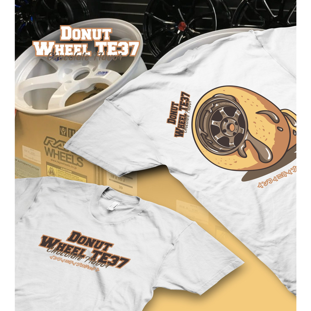 KAOS VELG TE37 DONUT STYLE  Kaos velg TE37