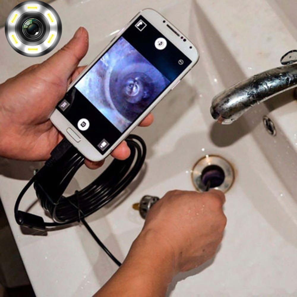 endoscope camera/kamera endoscope/camera endoscope android/endoscope/kabel usb 3.5 meter