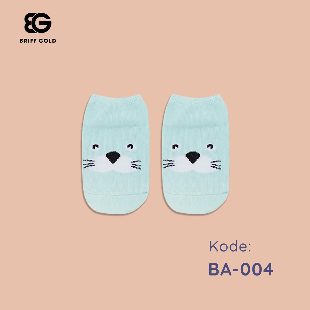 Kaos Kaki Bayi Anti Slip Pendek Briffgold