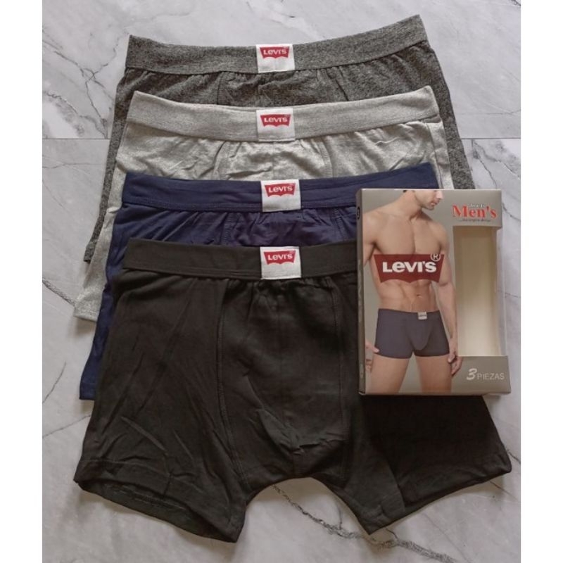 Celana dalam boxer pria 1 box isi 3 pcs