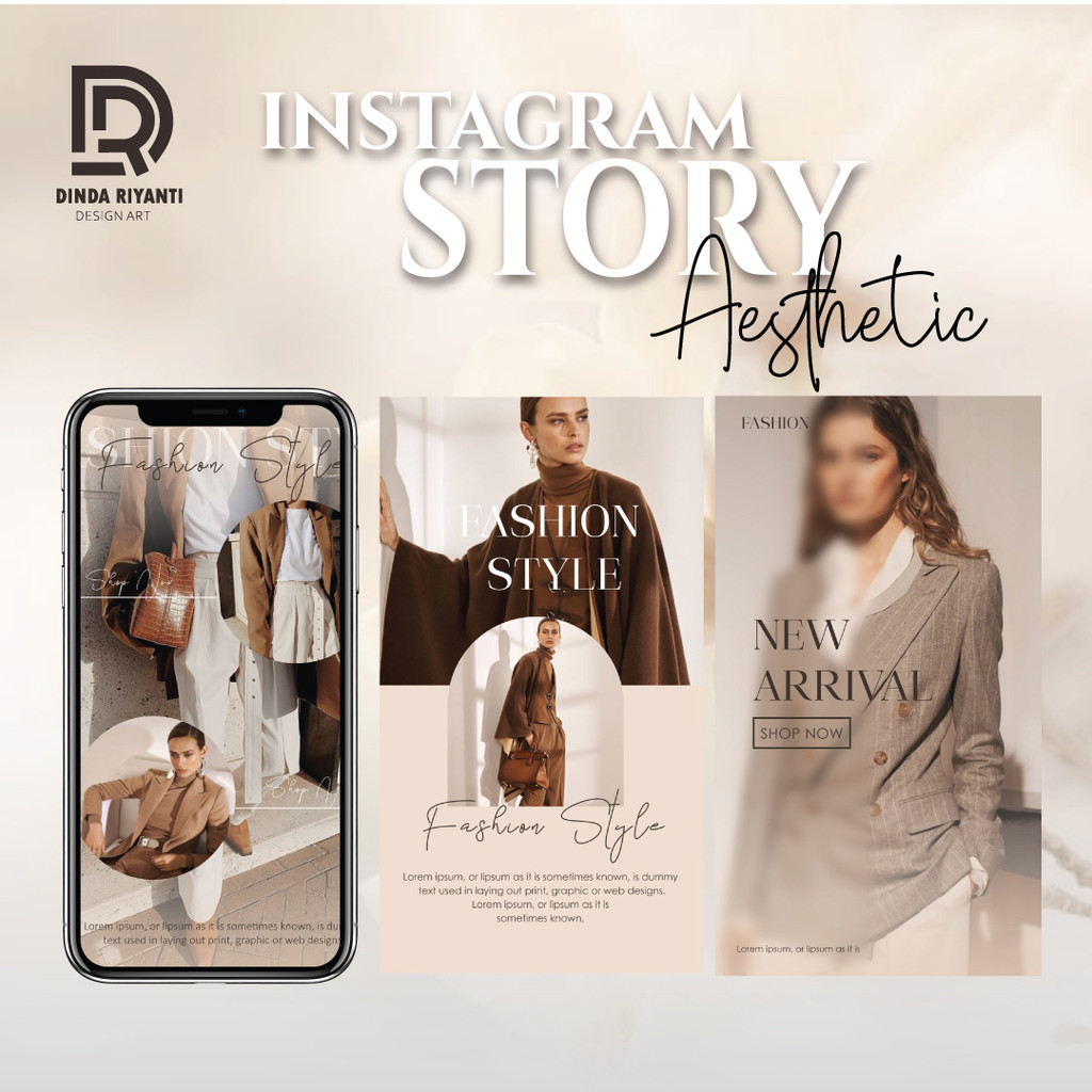 JASA DESIGN STORY INSTAGRAM CUSTOM