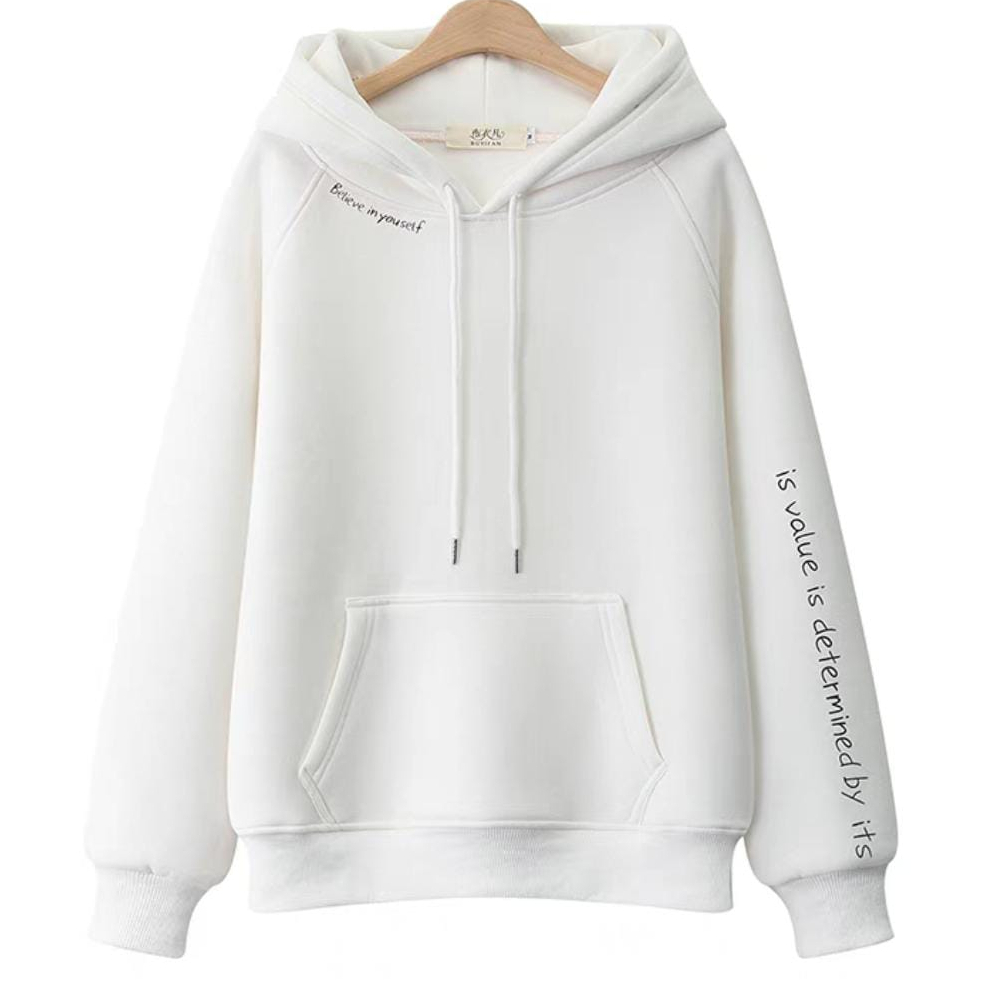 BELIEVE IN YOUR SELF SWEATER HOODIE JUMPER BASIC OUTWEAR UNISEX (V1)