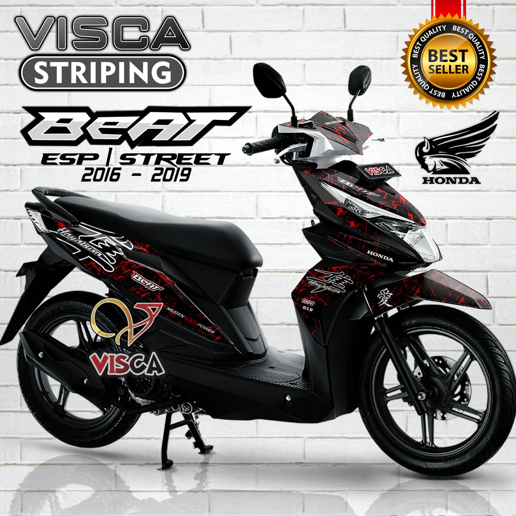 Decal Beat ESP 2016 - Stiker Beat ESP - Dekal Beat ESP 2017 Full Body - Striping Beat ESP 2018 Varia