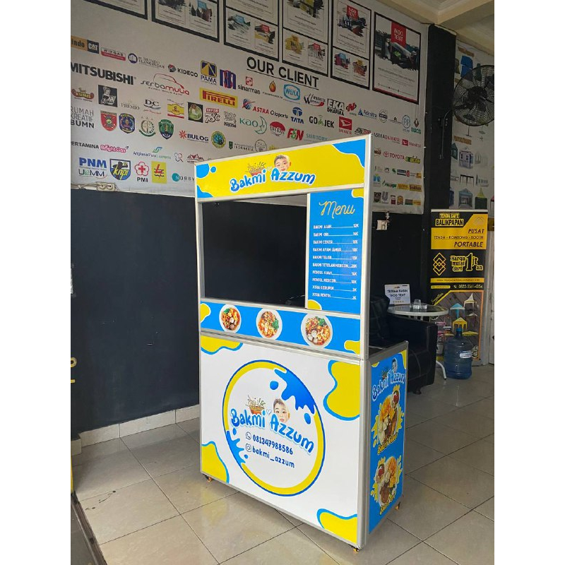 BOOTH STAND LIPAT + PAPAN MENU