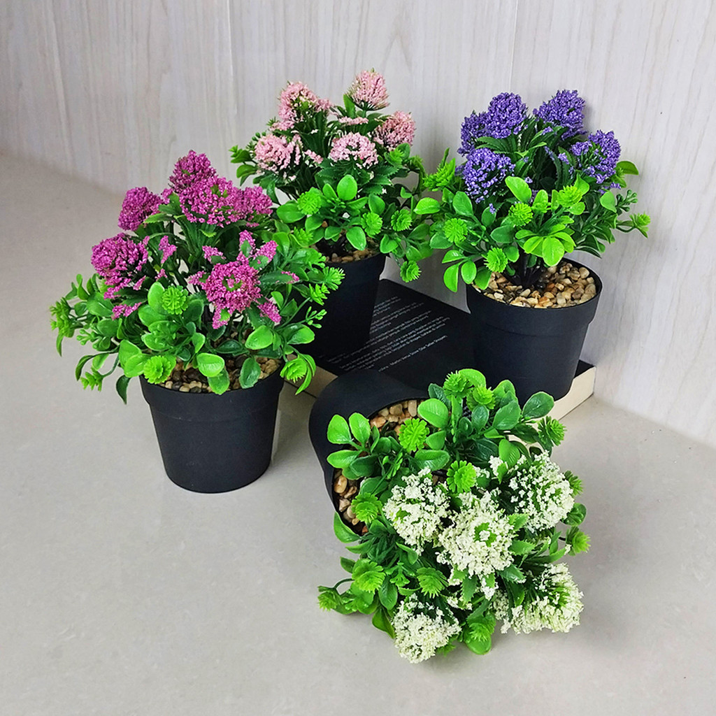 AND / COD / Tanaman Bunga Hias Plastik Artificial Flowers Import Dekorasi Rumah Murah Terkini Bunga Hias Cantik PBP89
