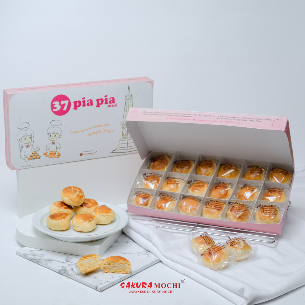 Pia pia 37 mini 18pcs | pia pia mini 37 | makanan enak yogyakarta