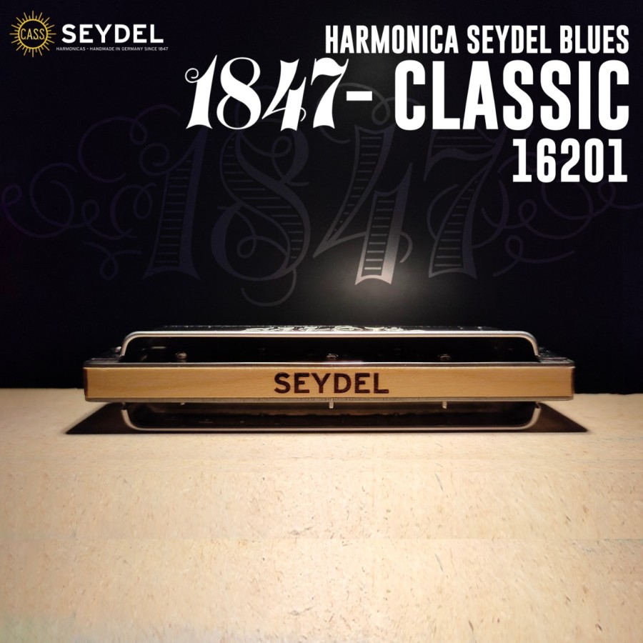 Harmonica Harmonika Seydel Blues 1847 Classic 16201 Diatonic - C Rp1.310.000