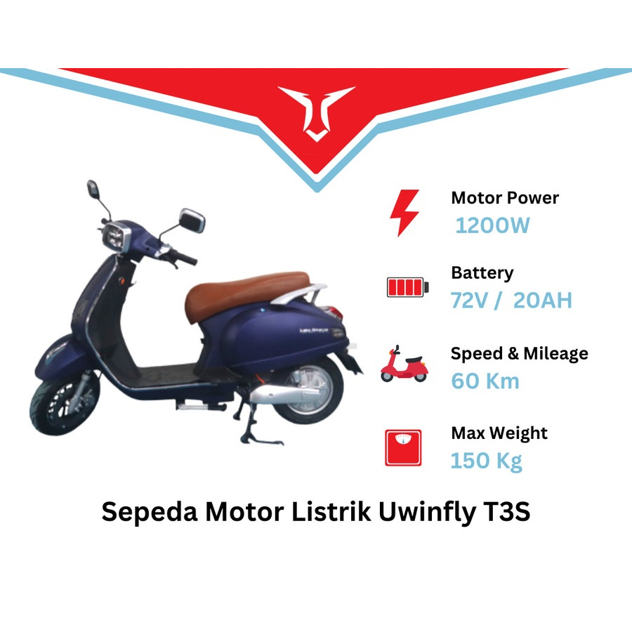 Motor Listrik Uwinfly T3S