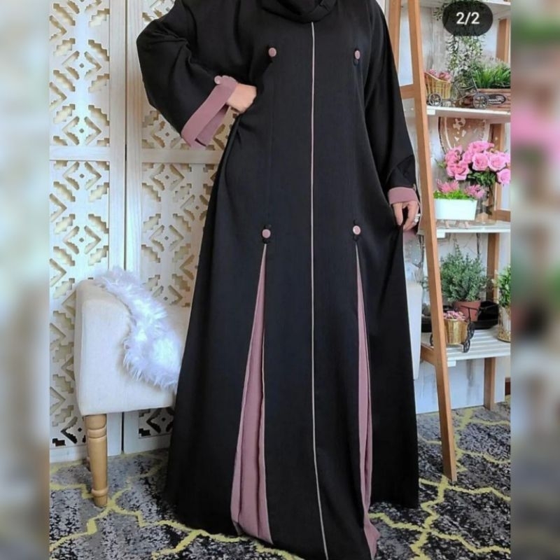 ABAYA KOMBINASI BY KHADIJAH COLLECTION