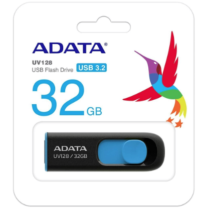 Flashdisk ADATA UV128 USB 3.0 slider 32GB - Original