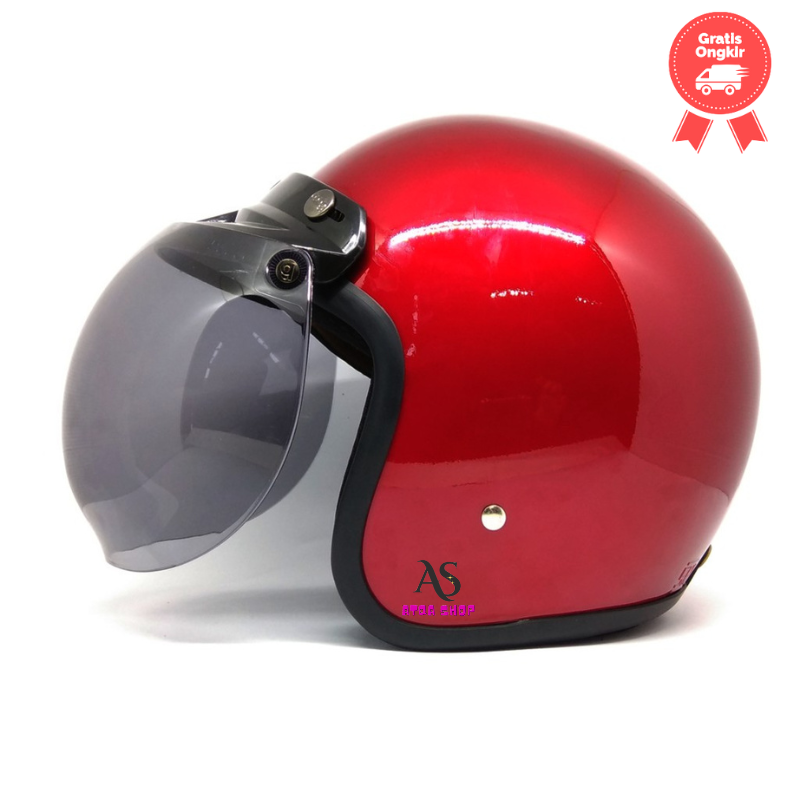 Helm KYT TT Course Solid Black Doff / TTC Black Matt / Produk Original KYT