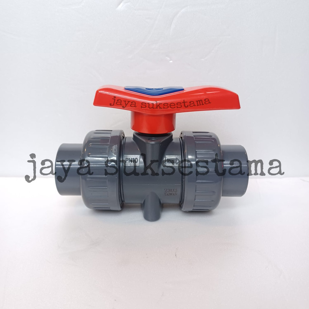 Ball Valve True Union PVC 4" inch - Ball Valve Watermur - Ball Valve Double Union