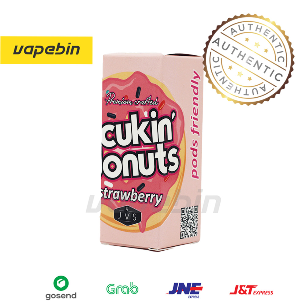 FCUKIN DONUTS STRAWBERRY PODS FRIENDLY - FCUKIN DONUT PODS - 30ML