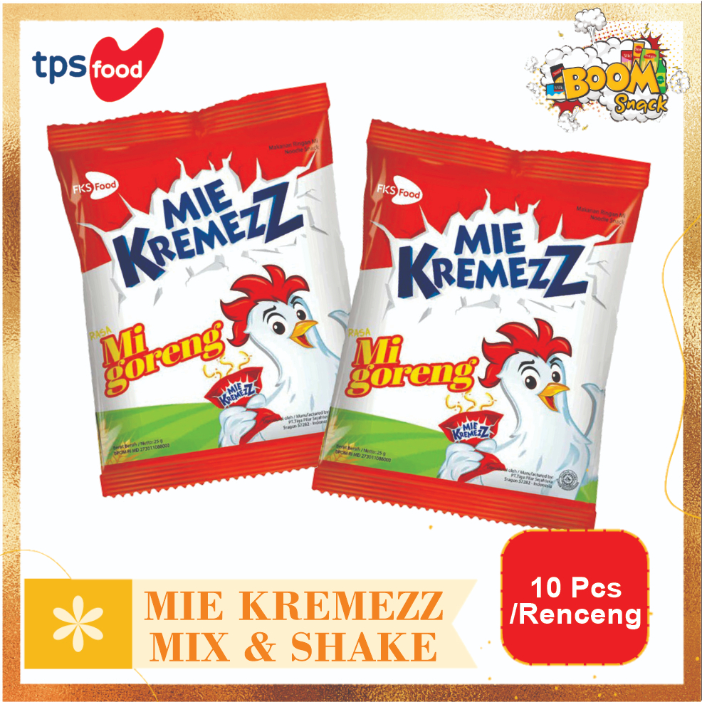 RCG - Mie Kremezz Mix &amp; Shake 16 gram isi 10pcs