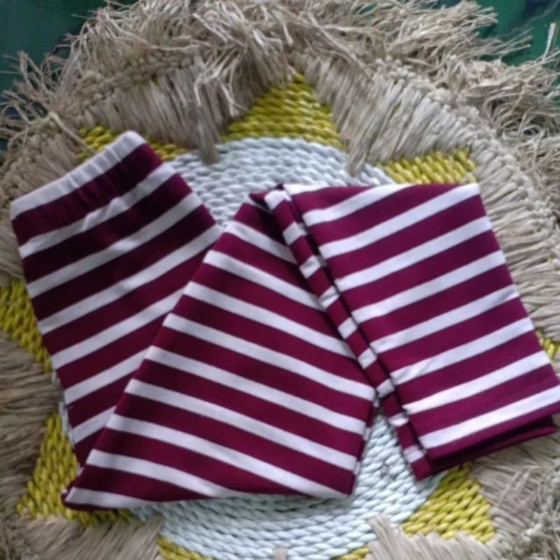 LEGGING ANAK MURAH MERIAH MOTIF SALUR,SIZE S