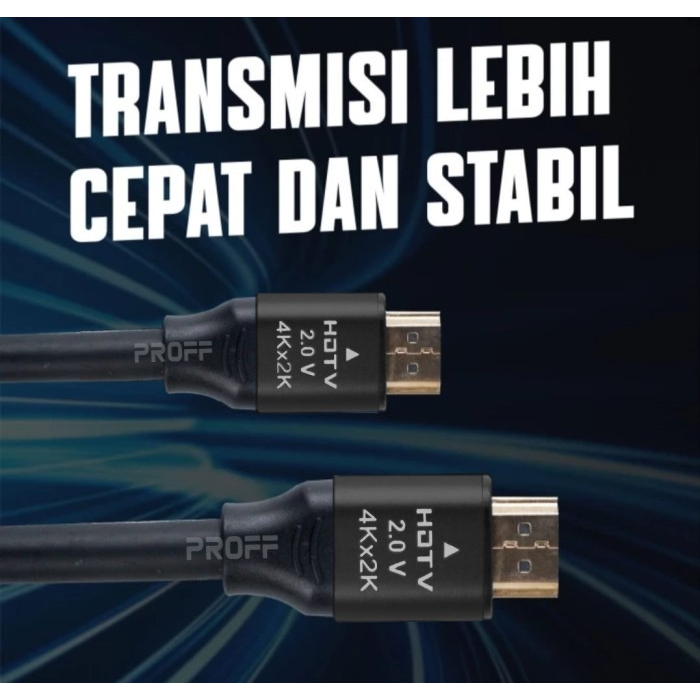 prooftech Kabel HDMI 25 M Versi 2.0 high speed With Ethernet Support 4K 2K UHD