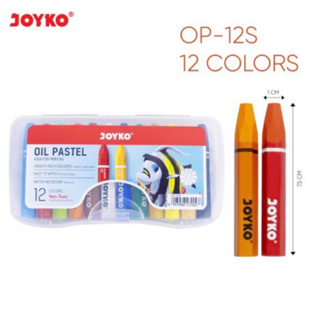 

Karyon JOYKO 12 warna/oil pastel joyko